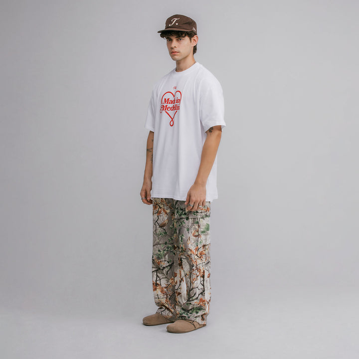 Camiseta Oversized Medellín - Blanca