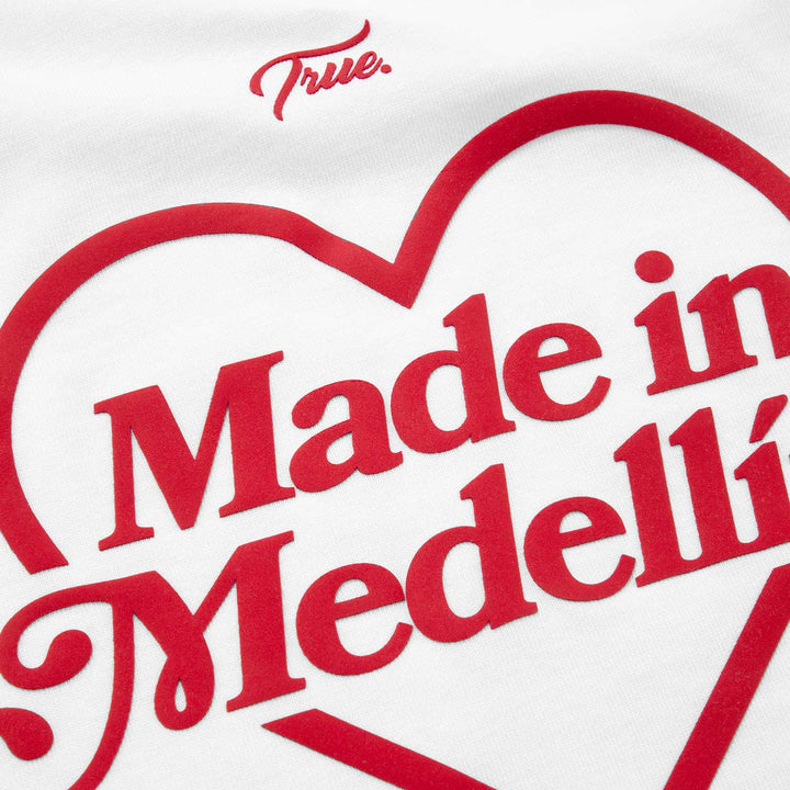 Camiseta Oversized Medellín - Blanca