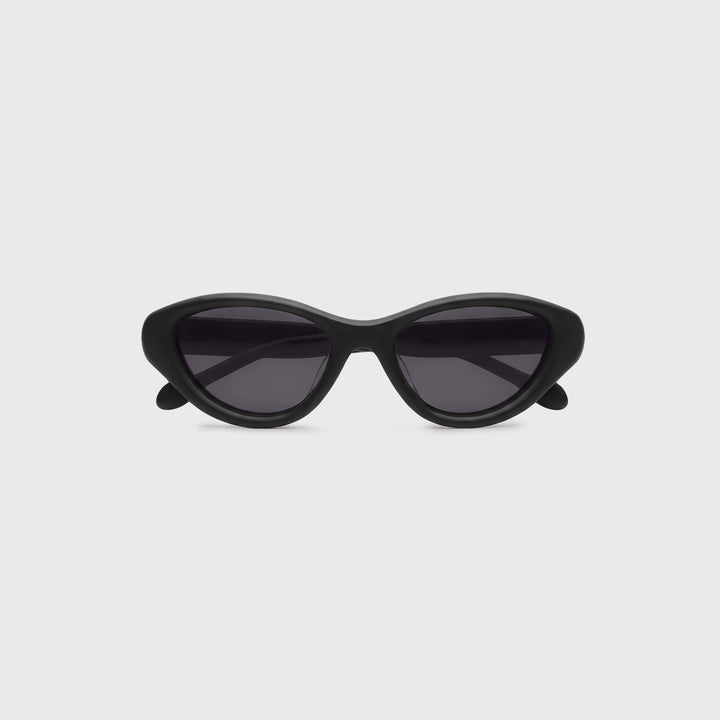 Cat-Eye Sunglasses - Black