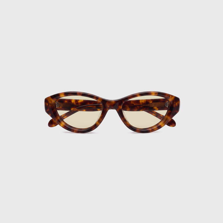 Cat-Eye Sunglasses - Brown