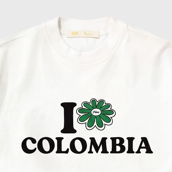 Colombia Boxy T-Shirt - White
