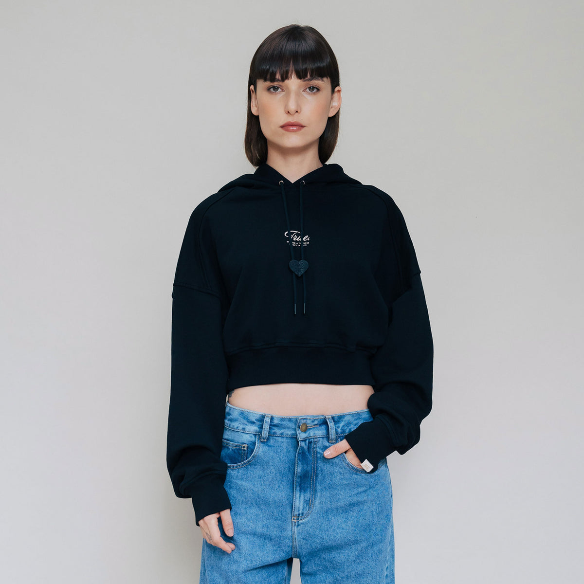 Cropped Hoodie The House Of True Negro