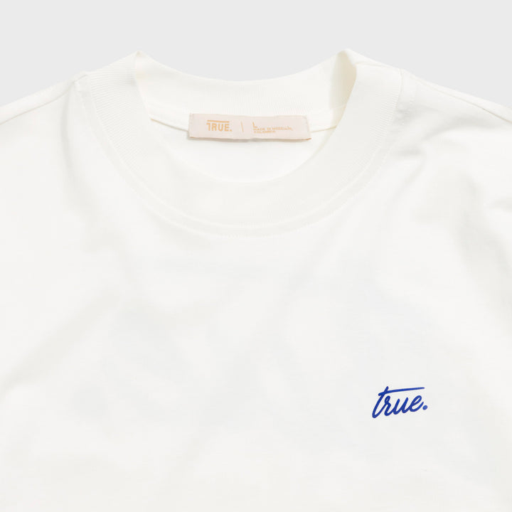 Cursive Logo T-Shirt - Cream