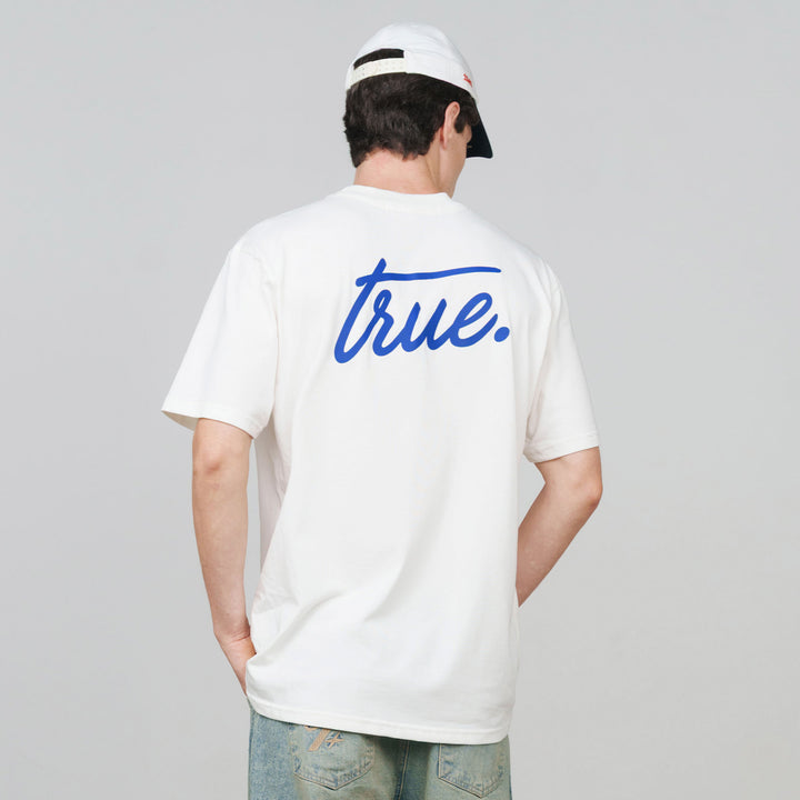 Cursive Logo T-Shirt - Cream