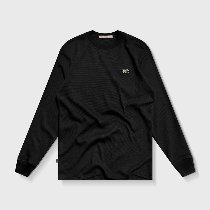 Uniform Crewneck LS - Black