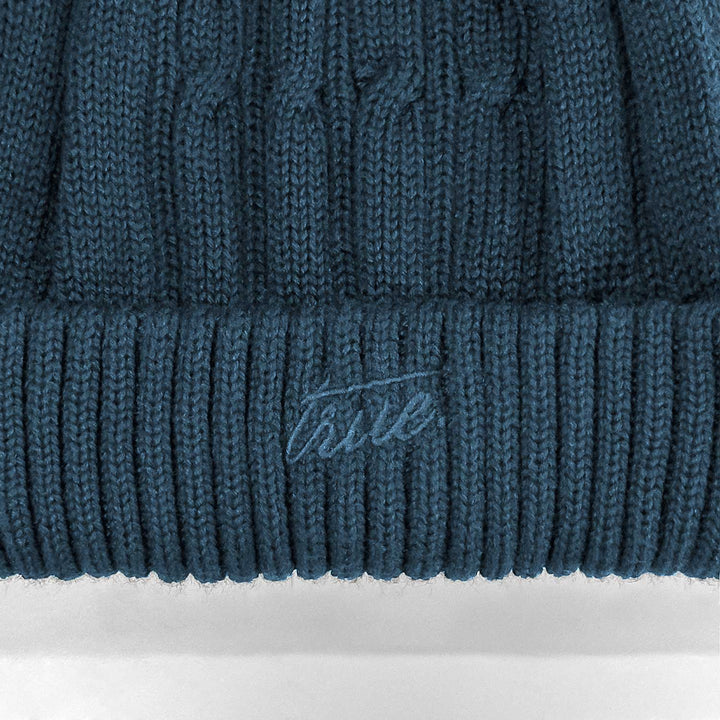 Daily knit Beanie - Deep Blue