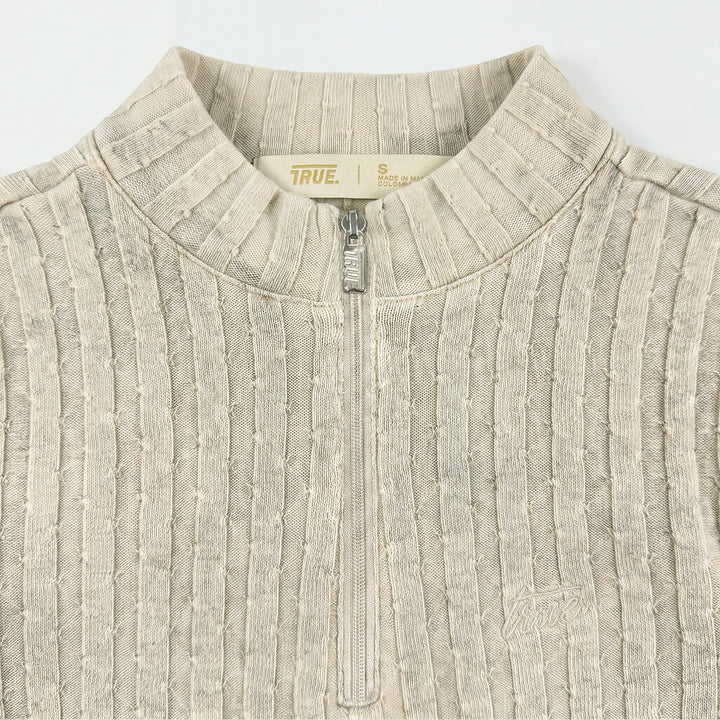 Daily Ribbed Bodysuit - Cream