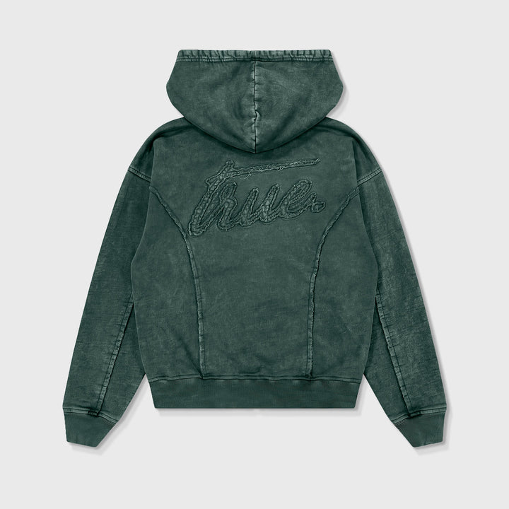 Daily Washed Hoodie - Pine Green