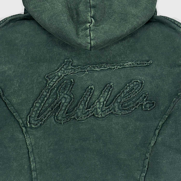 Daily Washed Hoodie - Pine Green