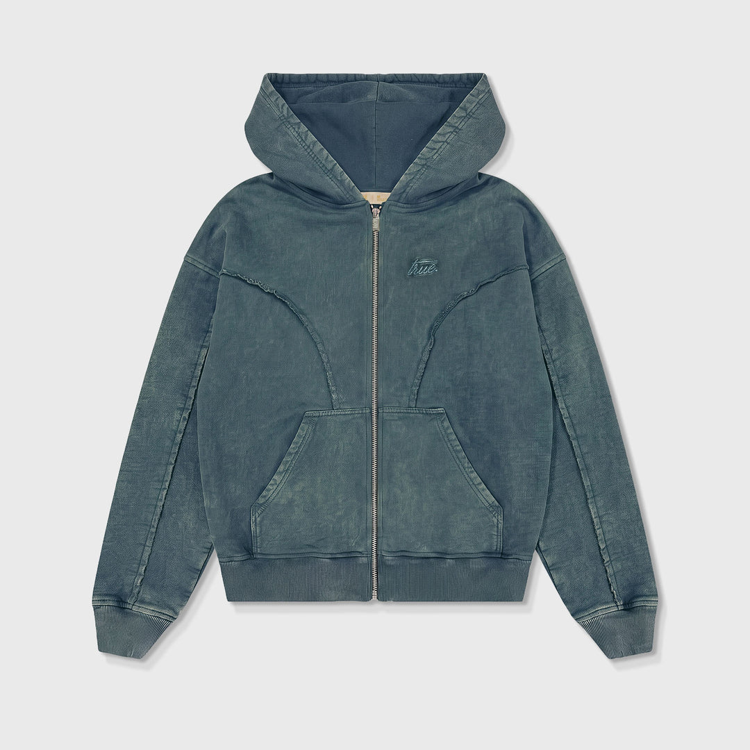 Daily Washed Hoodie - Vintage Blue