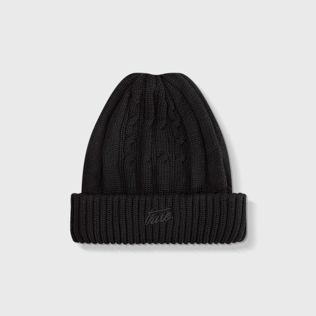 Daily knit Beanie - Black