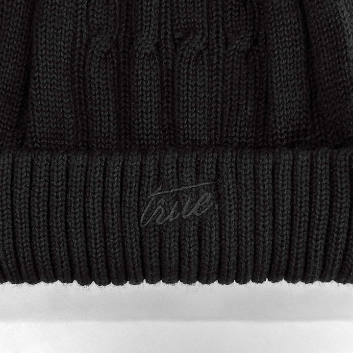 Daily knit Beanie - Black