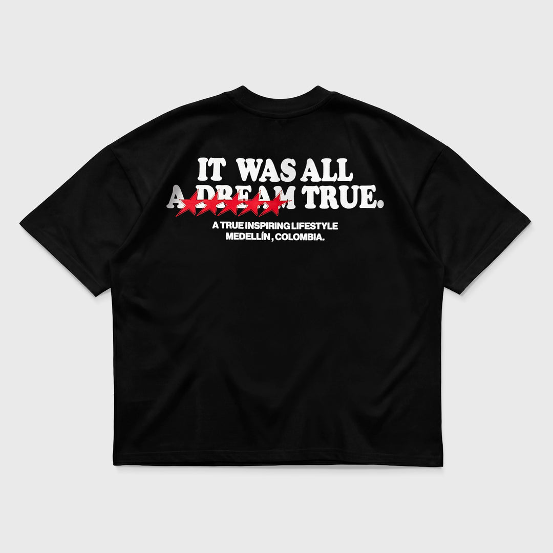 Dreams Boxy T-Shirt - Black