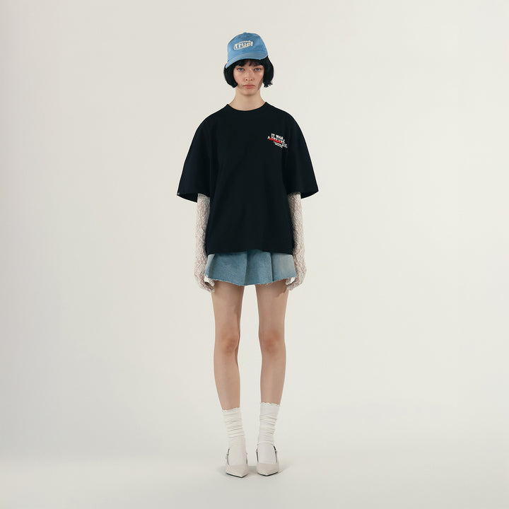 Dreams Boxy T-Shirt - Black