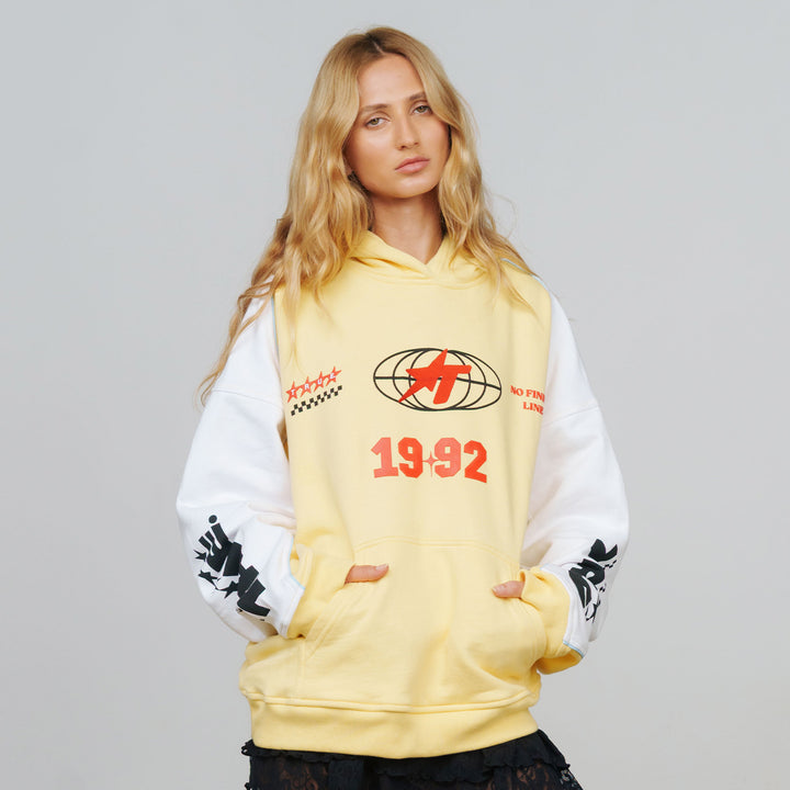 Fast Track Hoodie - Butter Yellow