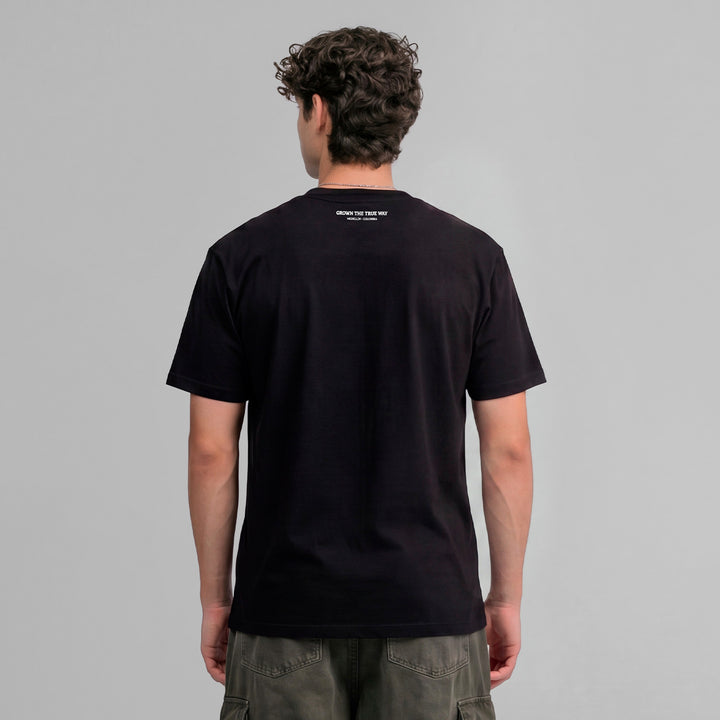 Flowers Logo T-Shirt - Black