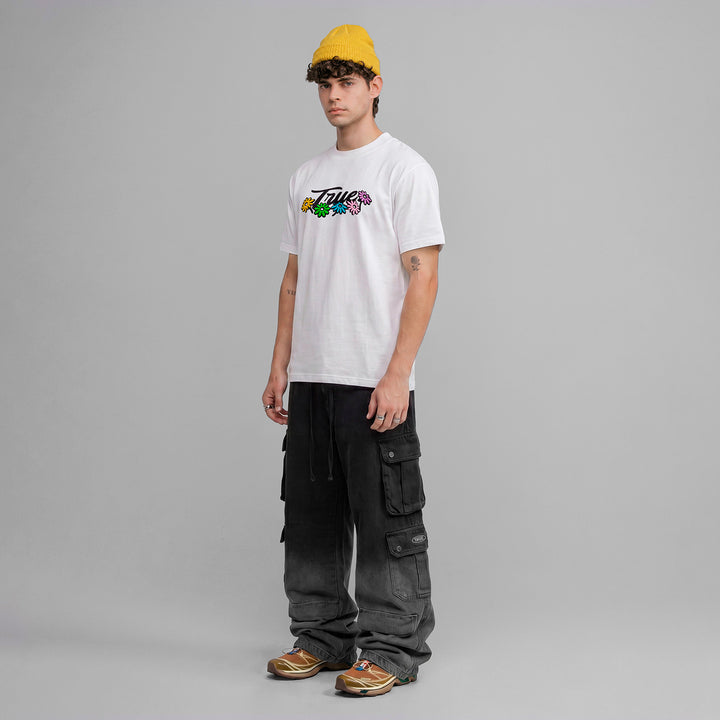 Flowers Logo T-Shirt - White