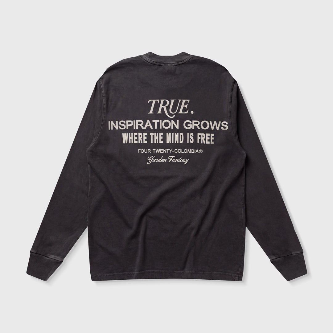 Garden LS T-Shirt - Black