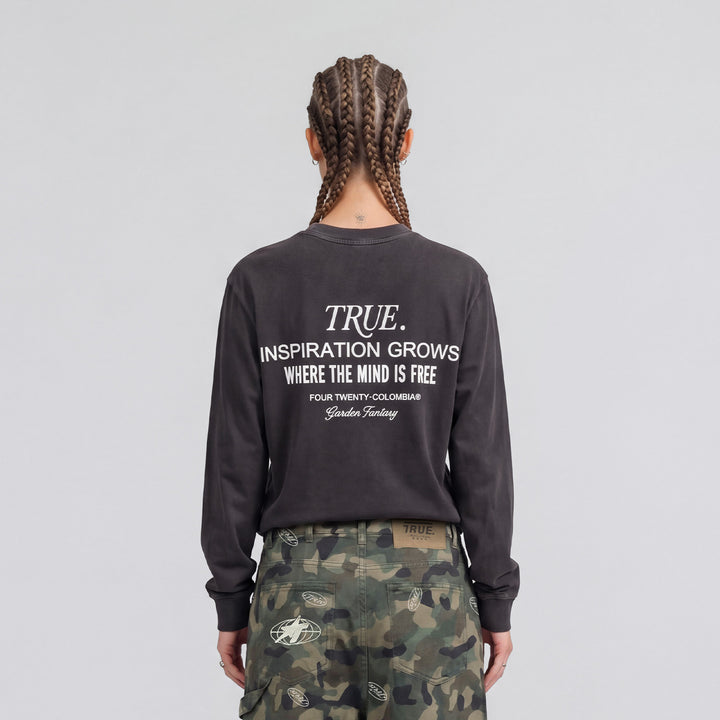 Garden LS T-Shirt - Black