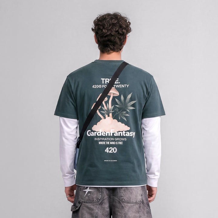Garden T-Shirt - Deep Green