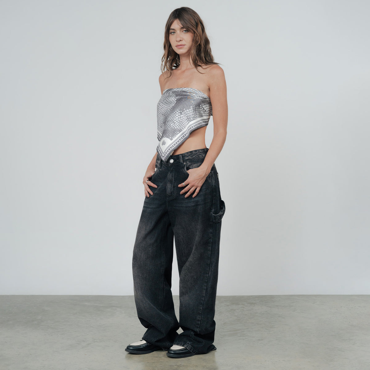 Python Bandana - Gray– TRUE.