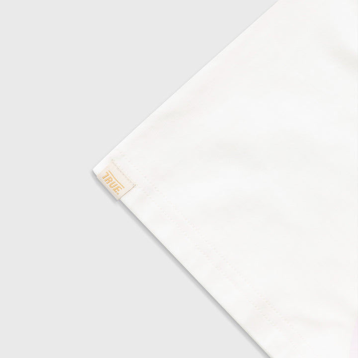 Hungry Boxy Tee - Cream