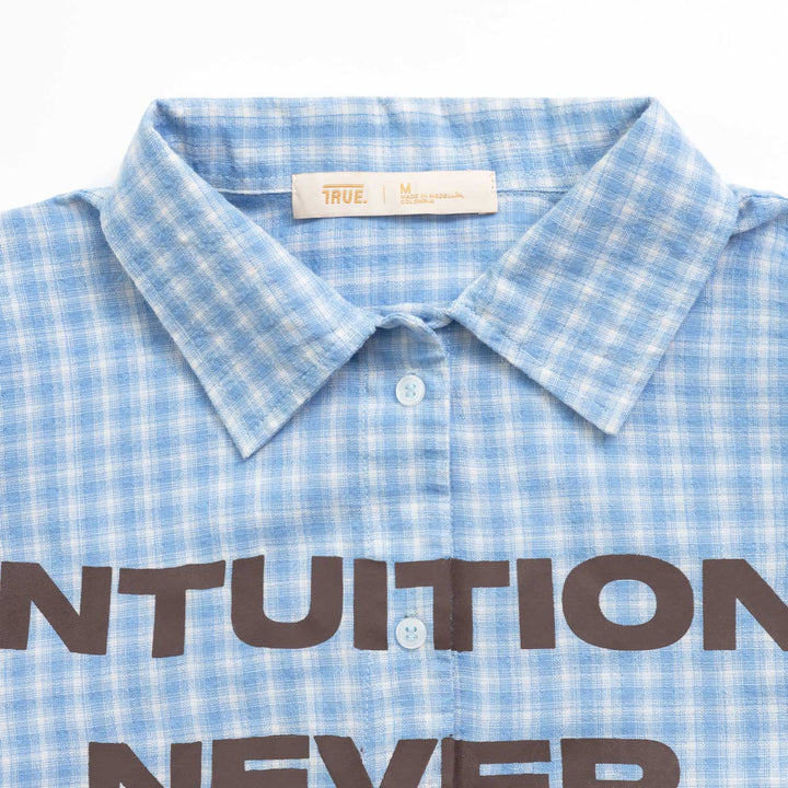Intuition Button-Up Shirt - Baby Blue