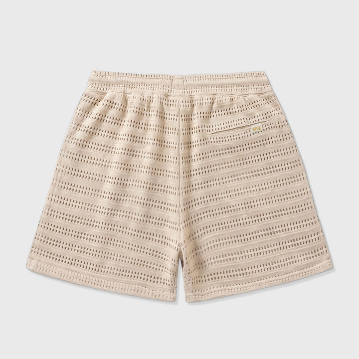 Knit Shorts - Camel
