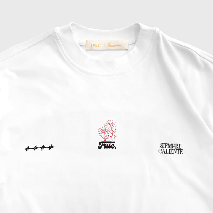 La Solar x True Boxy T-Shirt - White