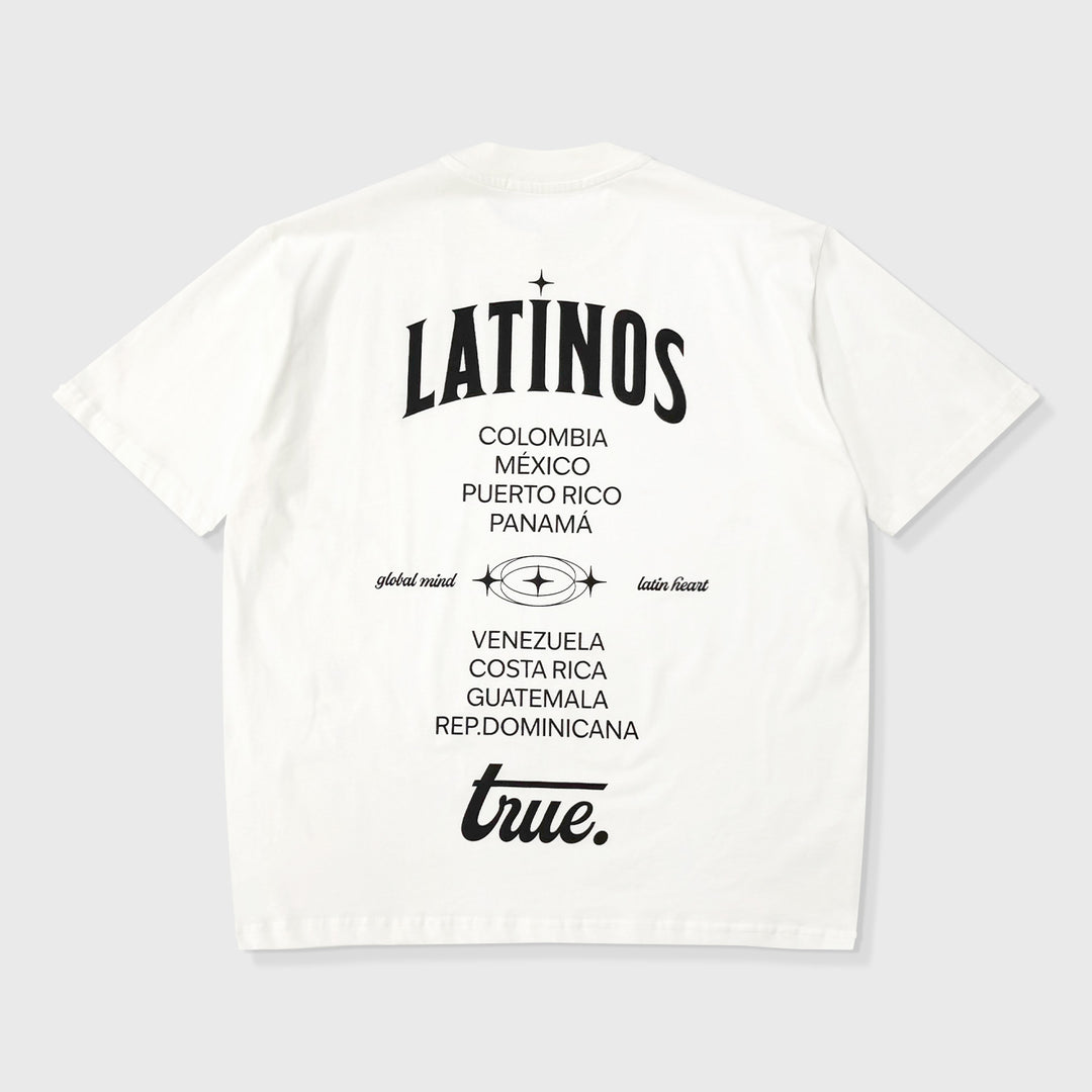 Latinos Oversized T-Shirt - Cream