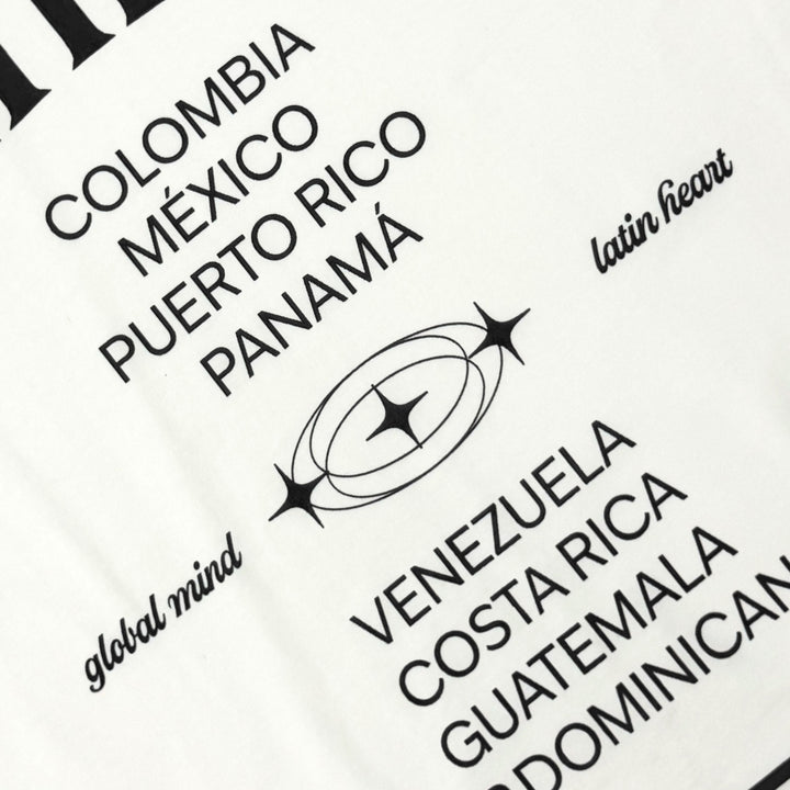 Latinos Oversized T-Shirt - Cream