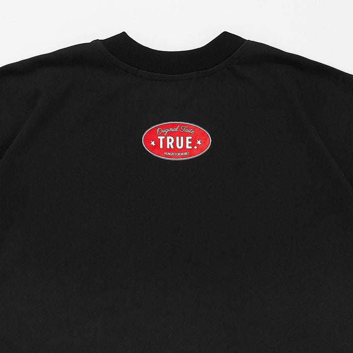 Pop Taste Boxy Tee - Black