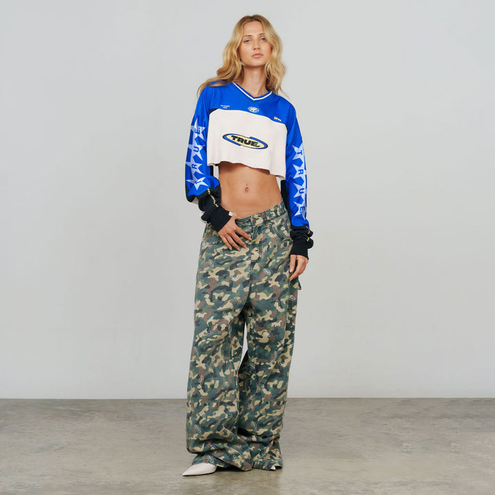 Racing Camo Carpenter Pants - Green