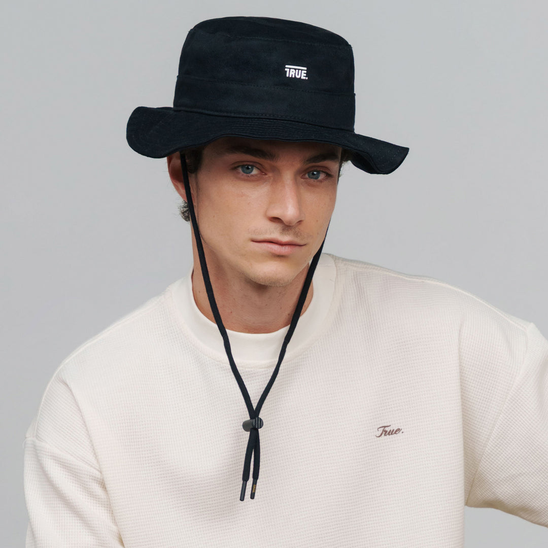True Classic Fisher Hat - Black