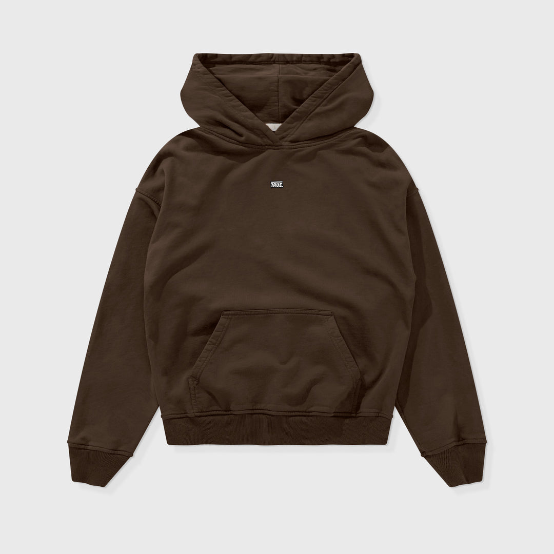 True Classic Hoodie - Brown
