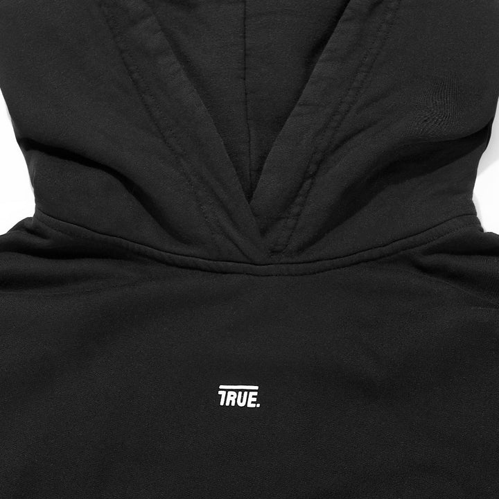 True Classic Hoodie - Deep Black
