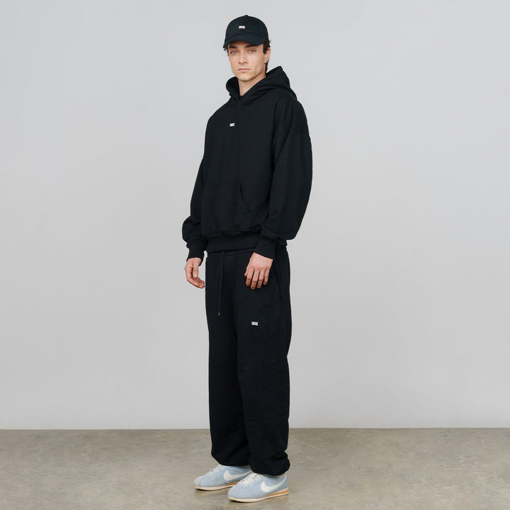 True Classic Hoodie - Deep Black