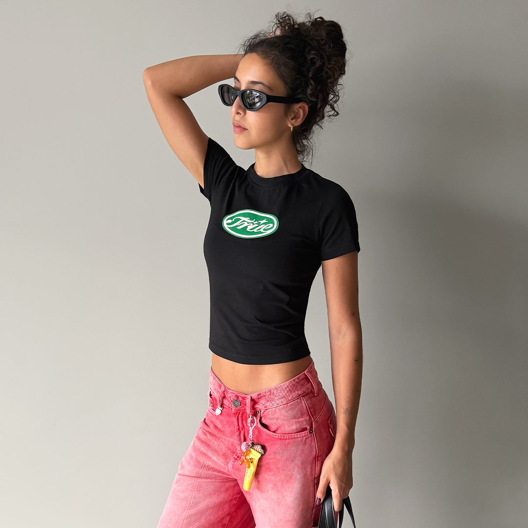 True Stamp Slim Tee - Red