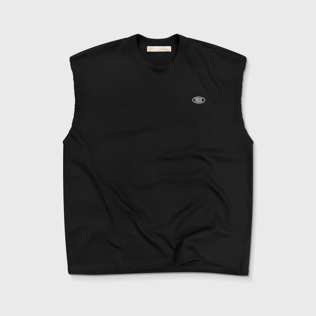 True Warm Tank Top - Black