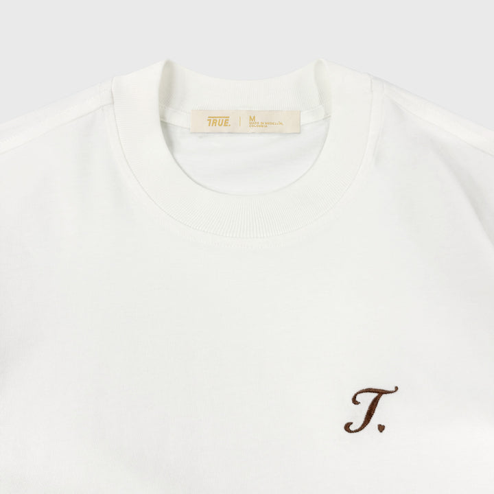 True Way Loose Fit T-Shirt - Cream