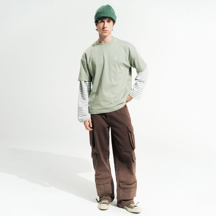 True Way Loose Fit T-Shirt - Pistachio