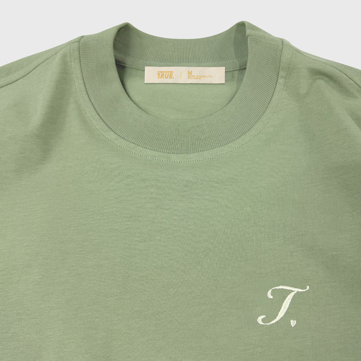 True Way Loose Fit T-Shirt - Pistachio