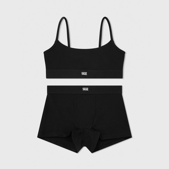 Underwear Set Top + Boxer - Black
