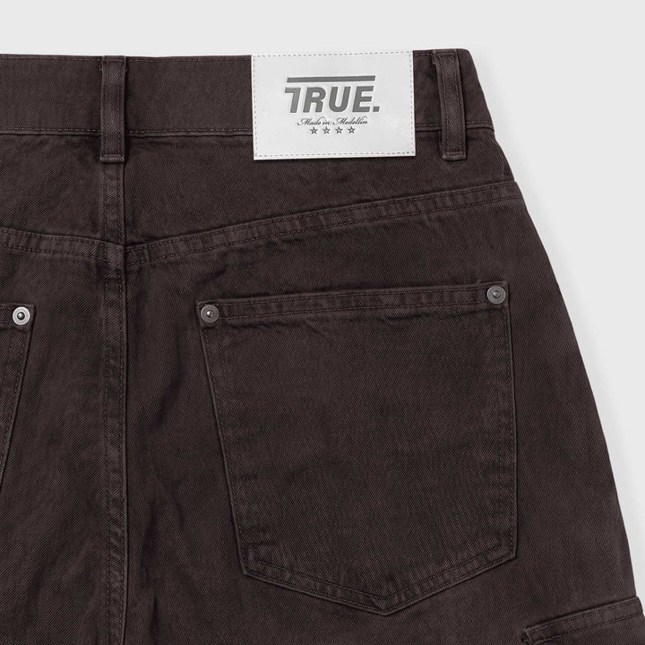 Utility Pocket Cargo Pants - Brown