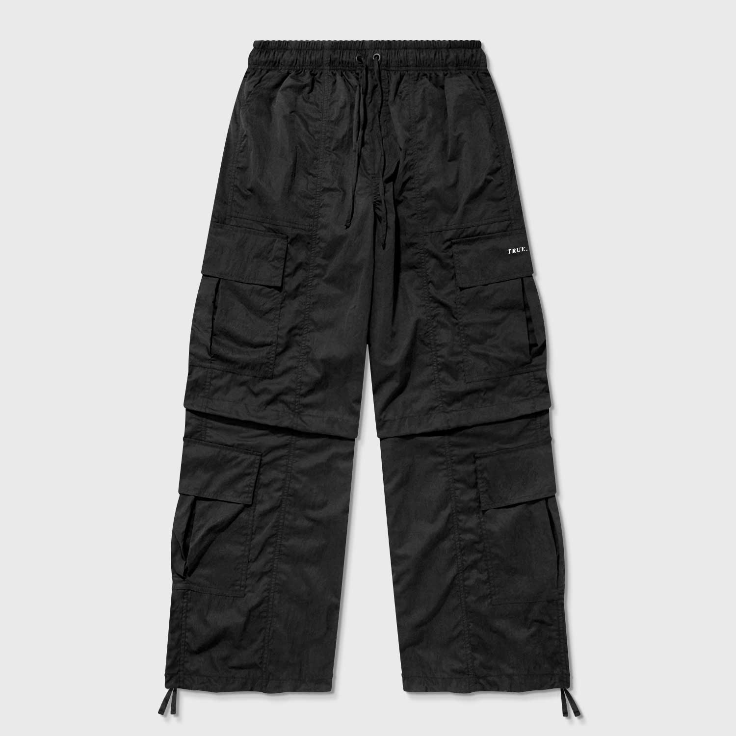 AOP DESTROYED LAYERED CARGO PANTS /BLACK パンツ AOP DESTROYED