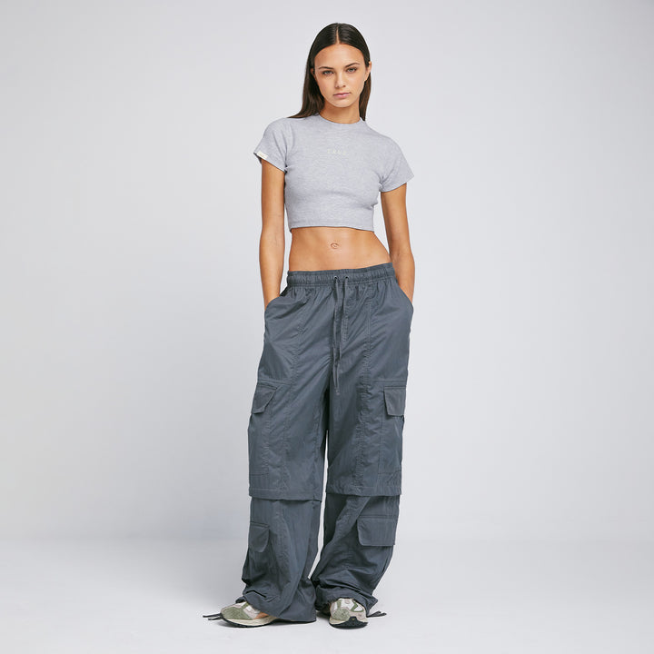 Active Baggy Cargo Pants - Dark Gray