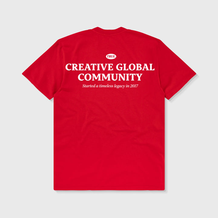 Camiseta Creative - Roja