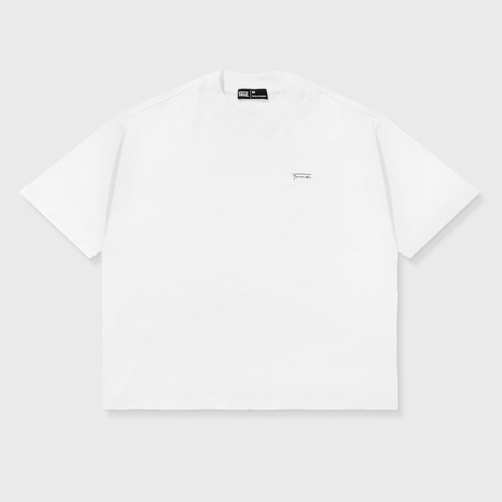 Camiseta Box Fit Legend - Blanca