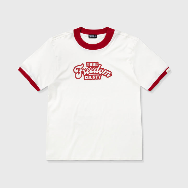 Camiseta Slim Fit Freedom - Crema