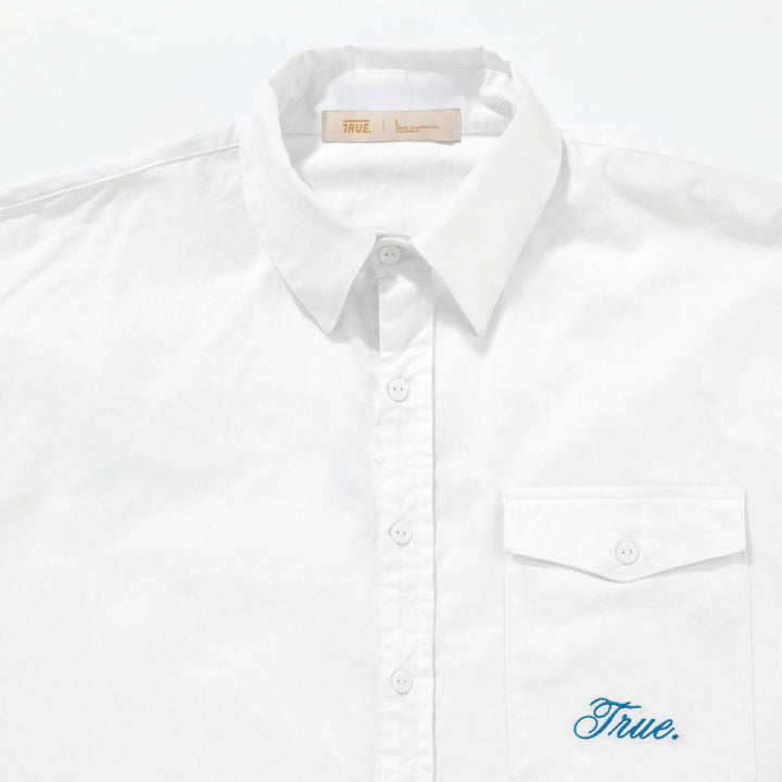 College Shirt - White